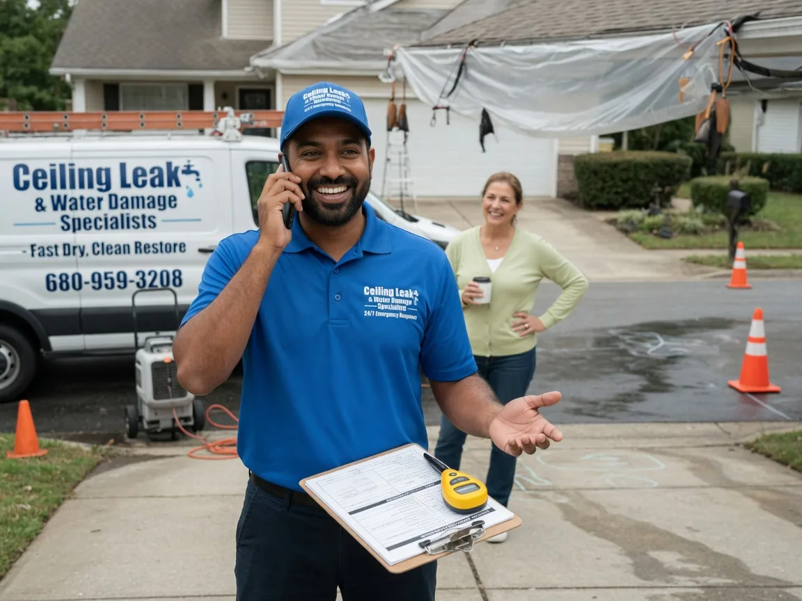 Ceiling Leak Cleanup Brightwaters, NY FAQs
